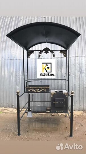 Мангал кованый для дачи
