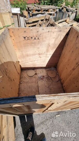 Ящик большой деревянный бу