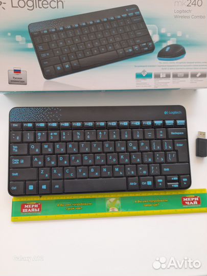 Беспроводная клавиатура logitech mk240