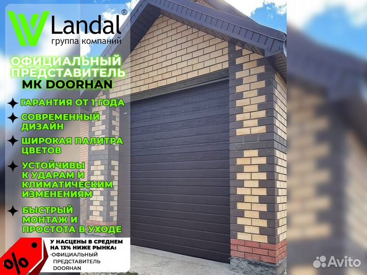 Секционные ворота