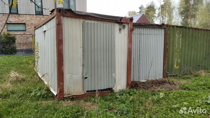 Бытовки металлические бу