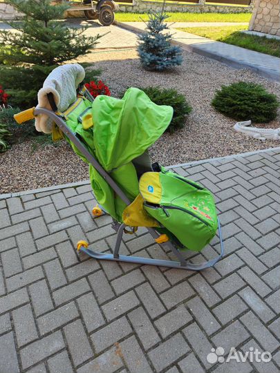 Санки коляска ника