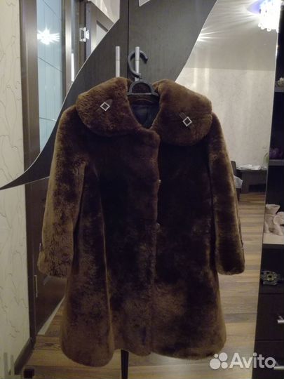 Шубка мутоновая на девочку