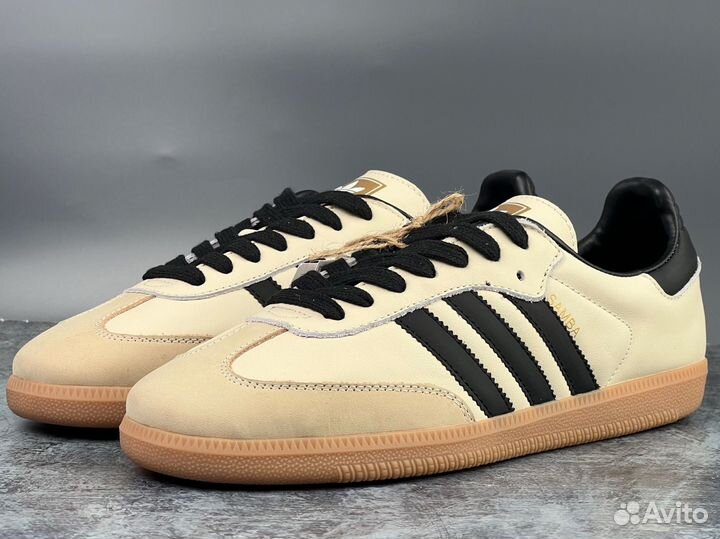 Adidas X Samba OG Cream White Sand Strata