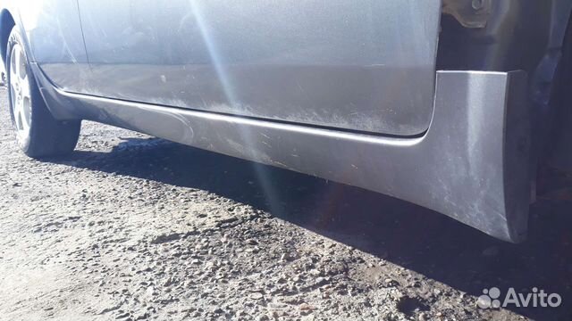 Пороги пластиковые nissan primera p12