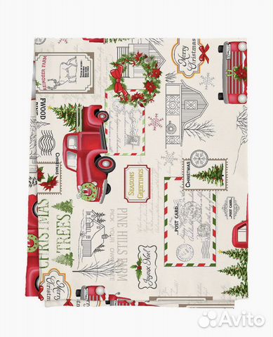 Скатерть новогодняя