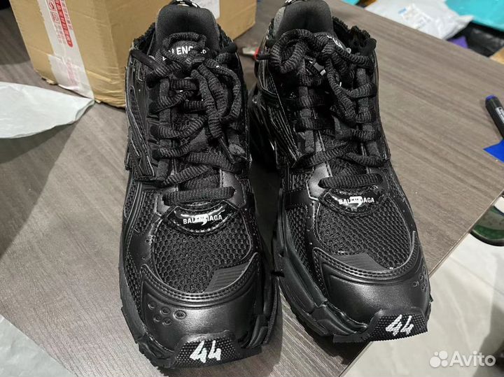 Кроссовки мужские balenciaga runner чёрные
