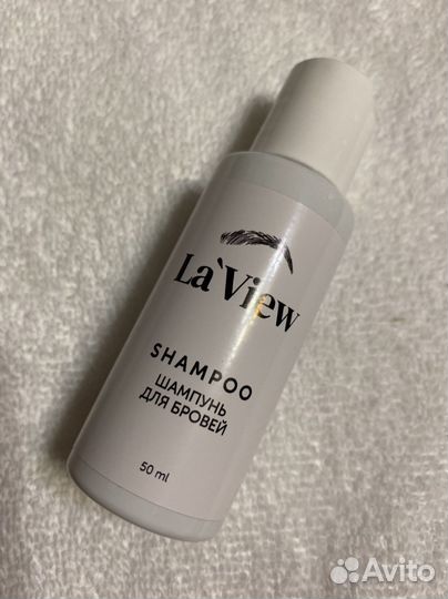 Пенка и шампунь для бровей LaView