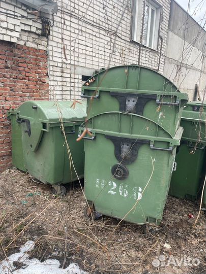 Мусорные контейнеры 1,1 м3