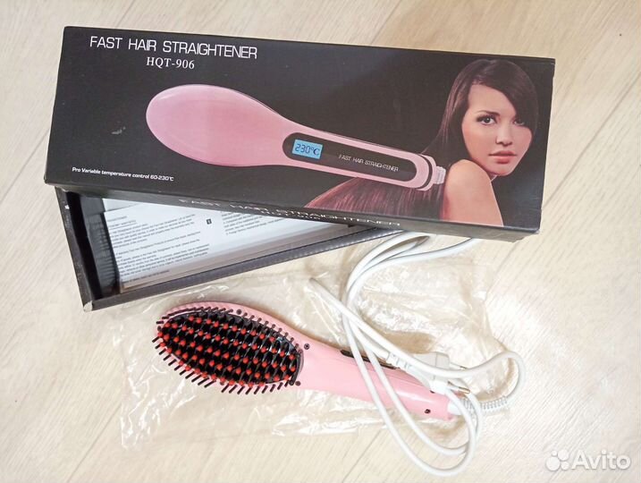 Расческа-выпрямитель Fast Hair Straightener