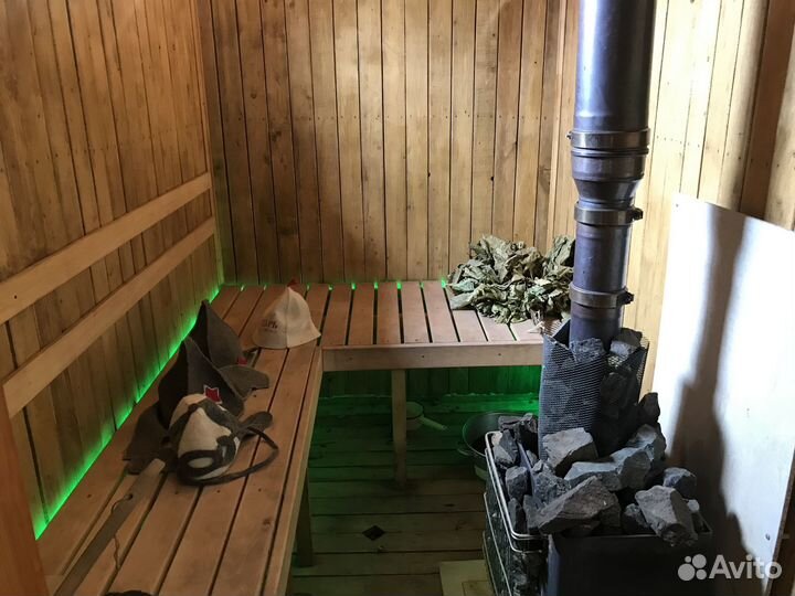 Аренда дома почасово с баней на дровах