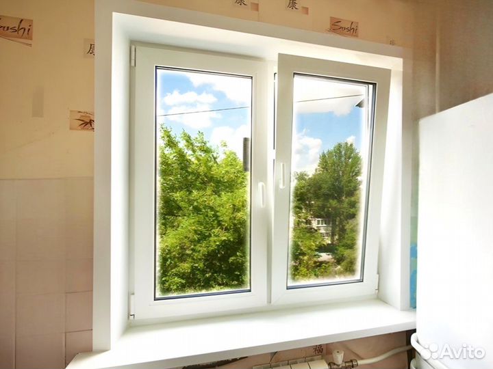 Пластиковые окна с установкой