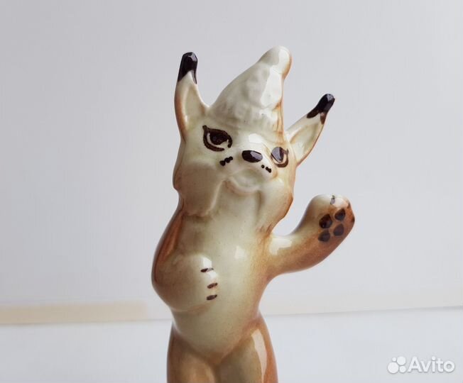 Рысь Зимняя Спартакиада РСФСР. Пермь.Керамика 1985