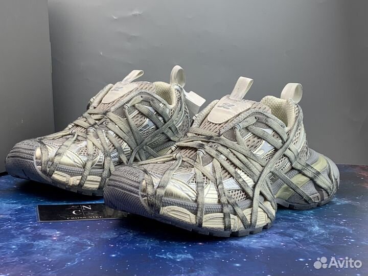 Balenciaga 3XL Extreme Lace Sneaker Light Beige