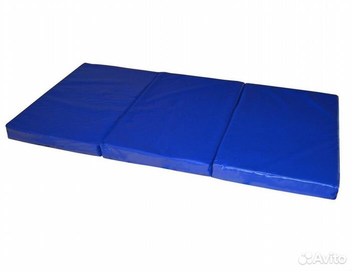 Мат складной 200 100 10 см (3 секции) новый