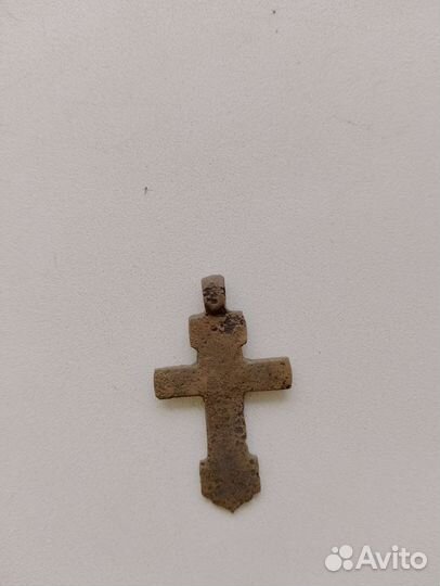 Крест 15-16 век Архангел Михаил Редкий
