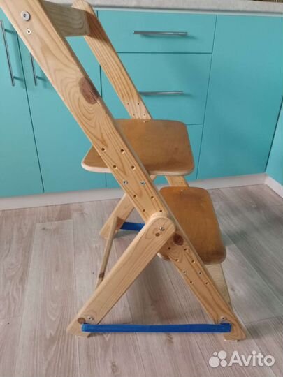 Стул складной, растущий детский