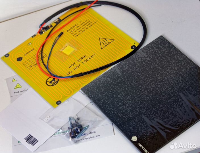 Подогреваемые столы HotBed для 3D принтеров и др