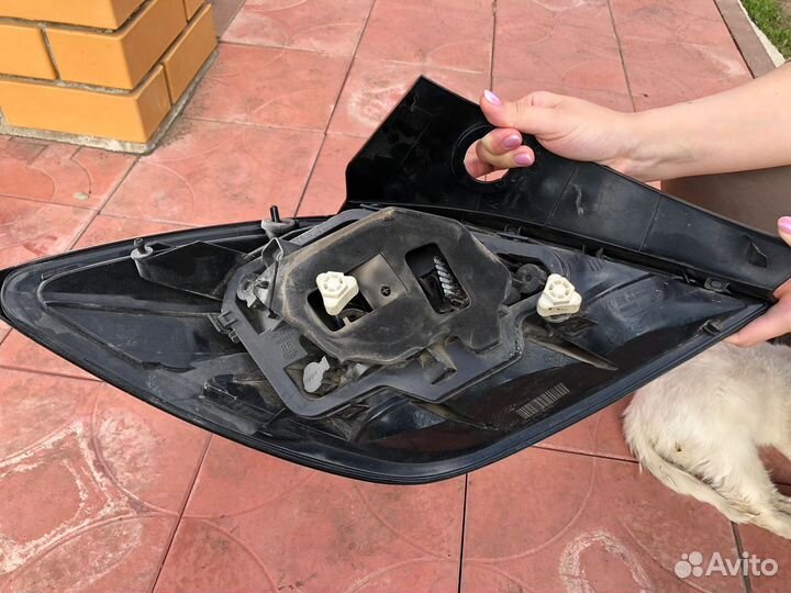 Задние фары на opel астра h