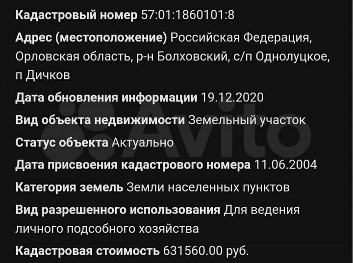 Участок 1,2 га (СНТ, ДНП)