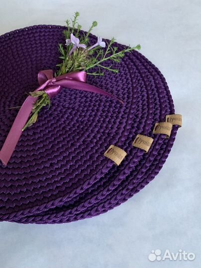 Корзины, салфетки сервировочные интерьерные