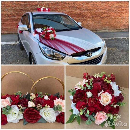 Украшения на свадебную машину