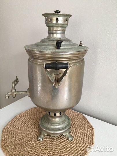 Тульский самовар на дровах