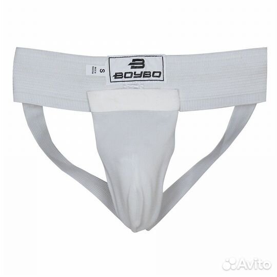 Защита паха BoyBo белый х/б (р. S)