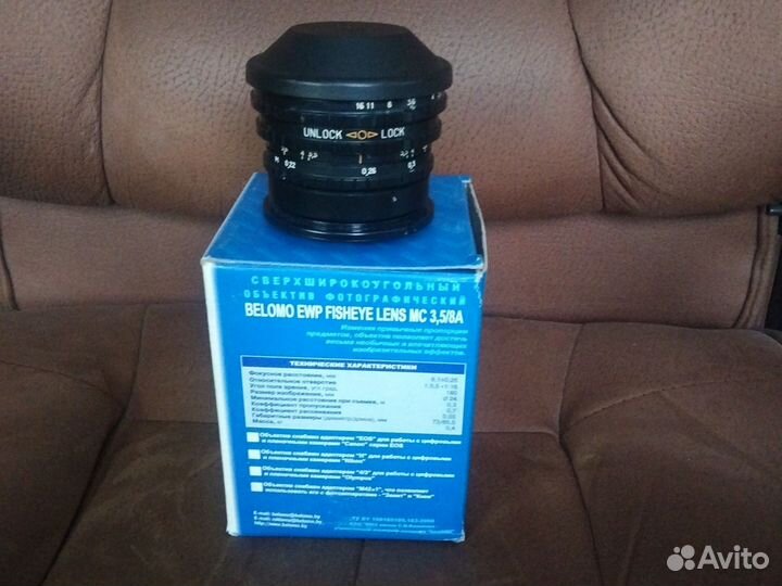 Объектив Пеленг 8 мм для Canon