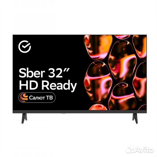 Телевизор SMART tv 32' новый Sber