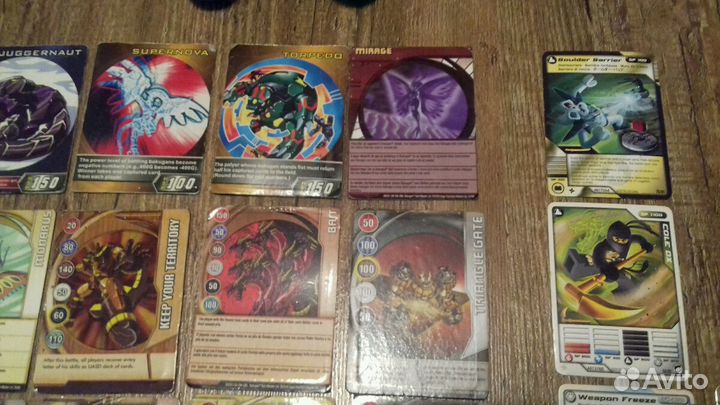 Букуганы и карточки. торг