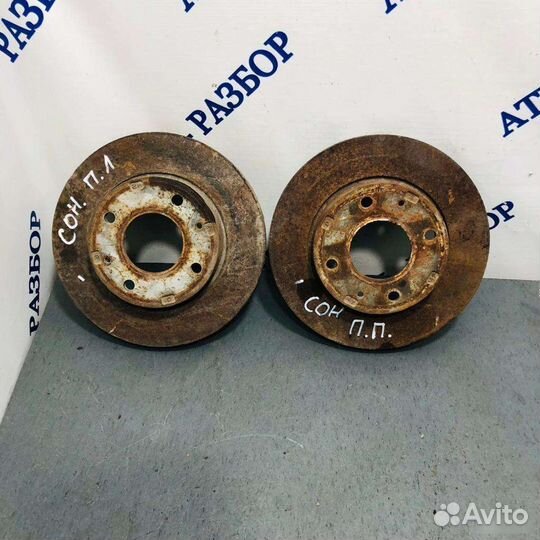 Диск тормозной Hyundai Sonata EF 2000