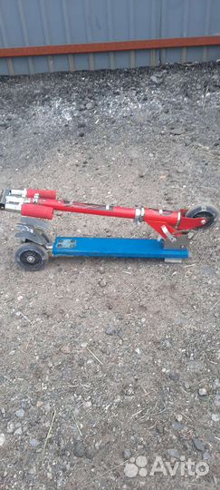 Самокат детский трехколесный бу