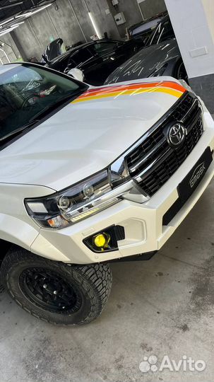 Капот под покраску shikari PRO на Land cruiser 200