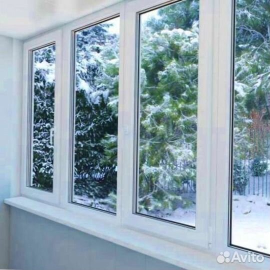 Пластиковые окна. остекление коттеджей