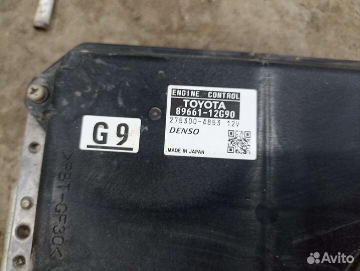 Блок управления двс Toyota Corolla 150 1.3 1nrfe