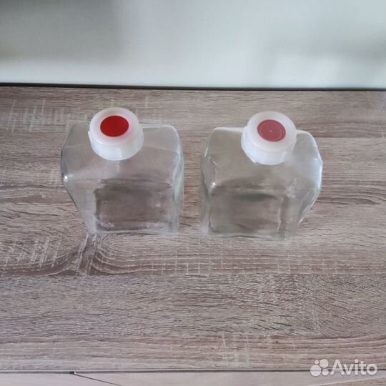 Бутылка 1 литр набор из 2 шт