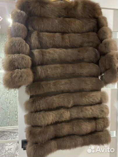 Шуба трансформер из песца 42 44