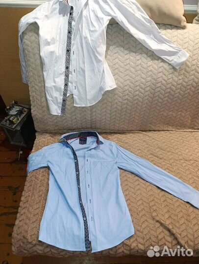 Рубашка(Турция) на мальчика 8-12 лет