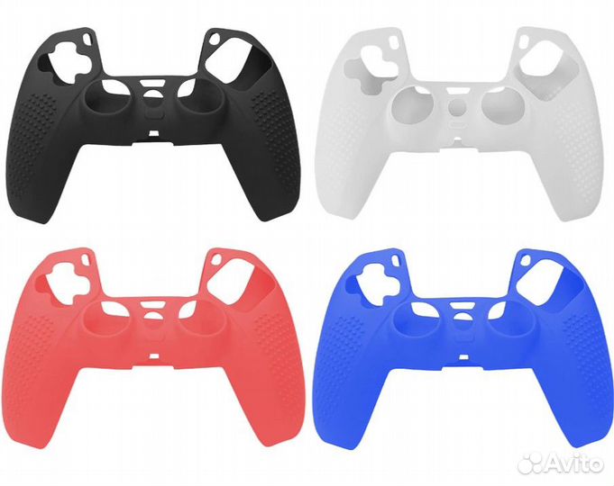 Силиконовые чехлы для Sony PS5