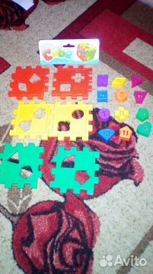 Развивающий куб 3+ (большой)