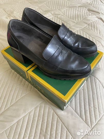 Туфли кожаные