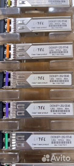 SFP cwdm 28 дБ, LC, в ассортименте