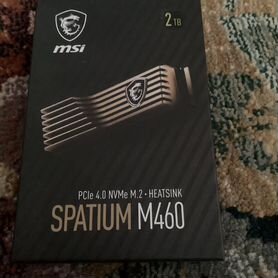 Msi spatium m460 2tb новый