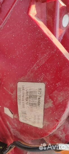 Задний левый фонарь Ситроен С4 седан 2013