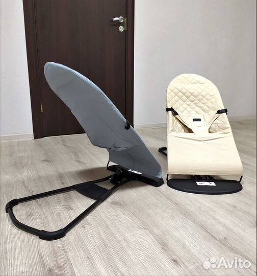 Шезлонг детский новый