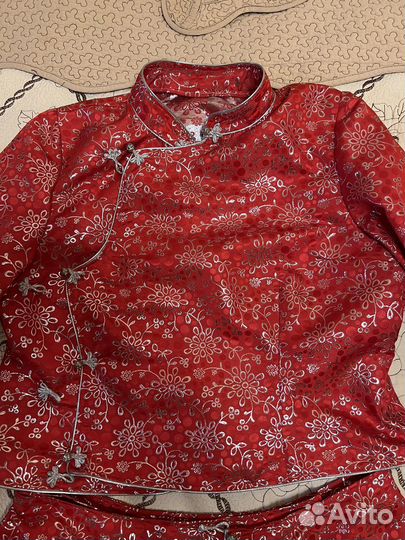 Бурятский костюм платье 48