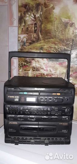 Музыкальный центр sharp