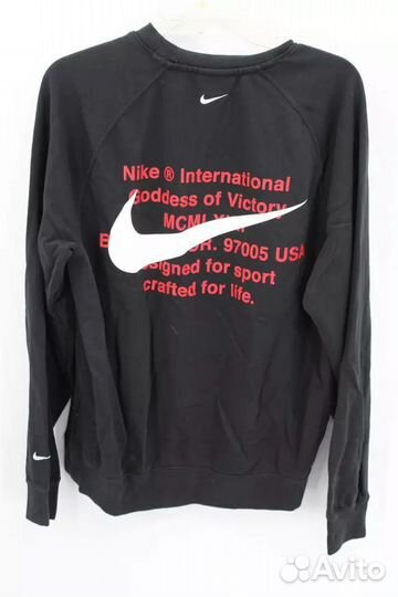 Свитшот Nike Swoosh Terry Herren Черный