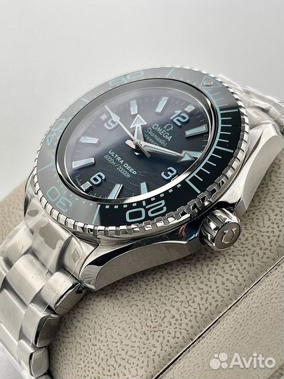 Часы omega seamaster 6000m ultra deep summer blue